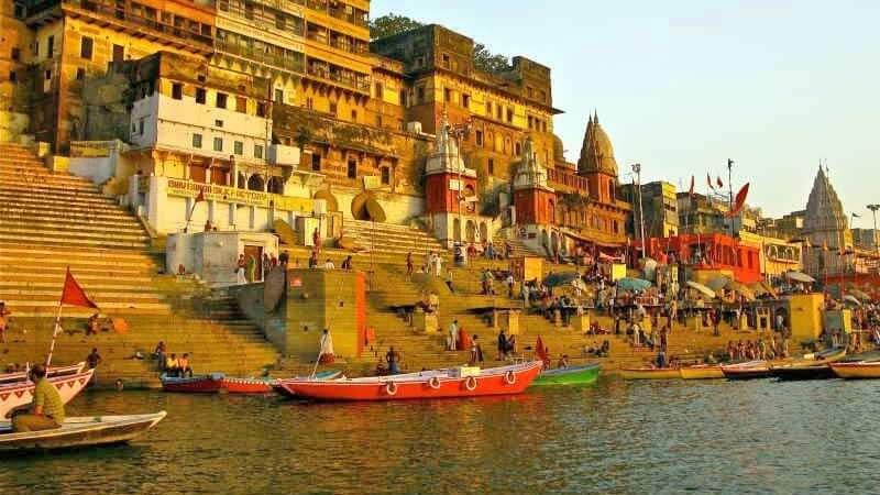 golden triangle with varanasi